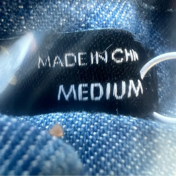 NWT WILDFANG M CHAMBRAY COVERALL - Picture 4 of 5